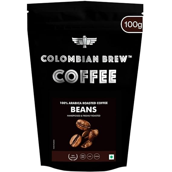 https://b2b.caffelleria.com/Colombian Brew 100% Arabica Roasted Coffee Beans 100g