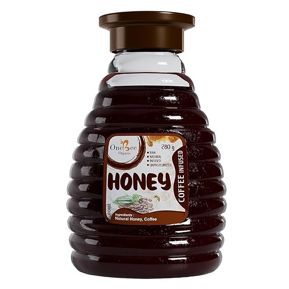 https://b2b.caffelleria.com/ONE BEE ORGANIC | Coffee/Coffee Infused Honey | Natural Infused Honey - 280 GM.