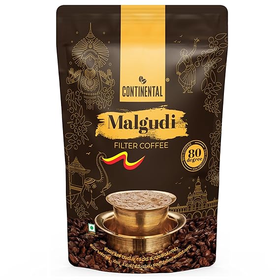 https://b2b.caffelleria.com/Continental Malgudi Filter Coffee Powder | 500gm Pouch |