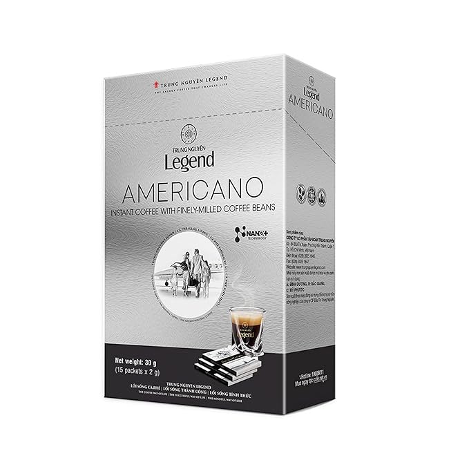 https://b2b.caffelleria.com/TRUNG NGUYEN LEGEND AMERICANO, Vietnamese Black Instant Coffee
